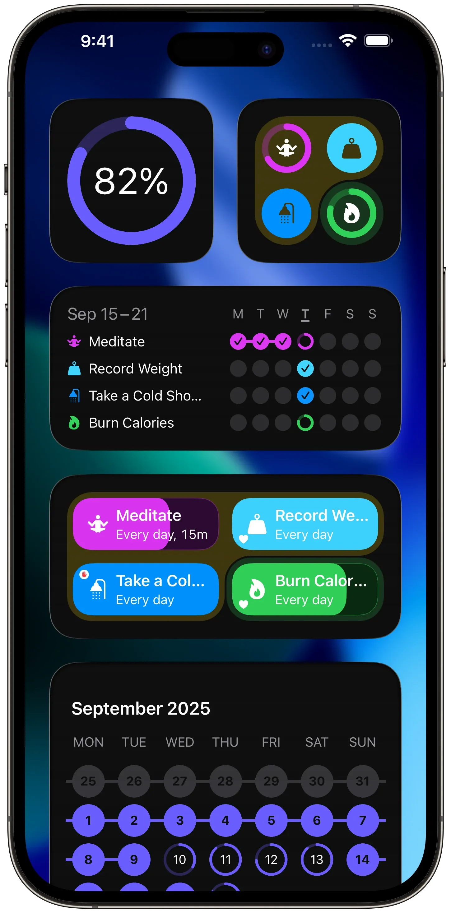 Widgets